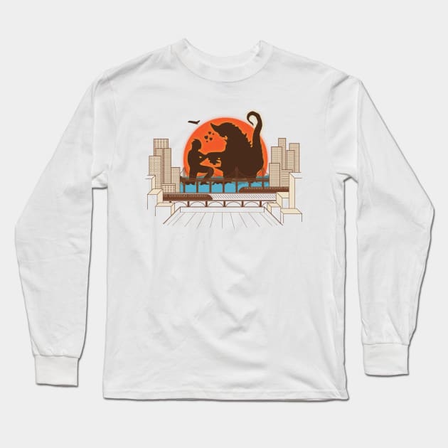 The Best Scene Long Sleeve T-Shirt by GODZILLARGE